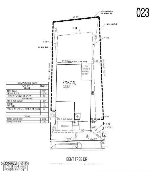 Plot Plan