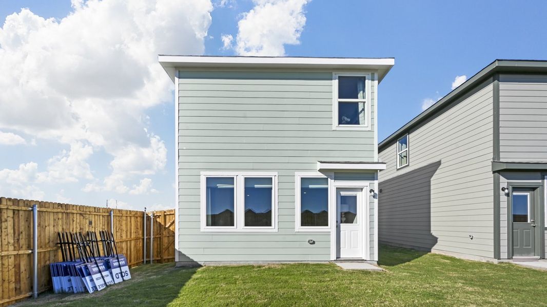 Representative exterior details of a home built from the ALTARIA by D.R. Horton in Cartwright Mays, Crandall (Image 4). Representative exterior details of a home built from the ALTARIA by D.R. Horton in Cartwright Mays, Crandall (Image 4).