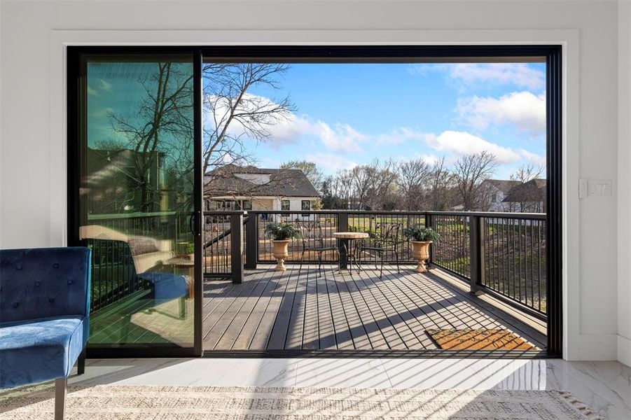 Exterior details and patio area of a home in , Rockwall (Image 3).