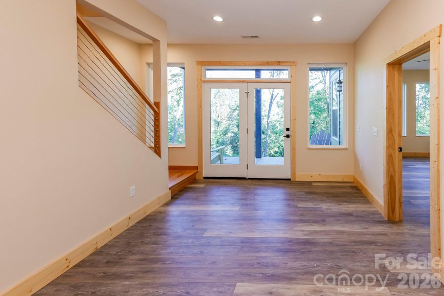 Spacious, unfurnished interior of a new home in , Lake Lure (Image 27).