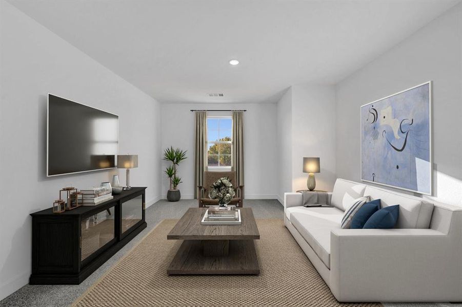 Furnished interior view inside a new home in Wellington, Fort Worth (Image 28).
