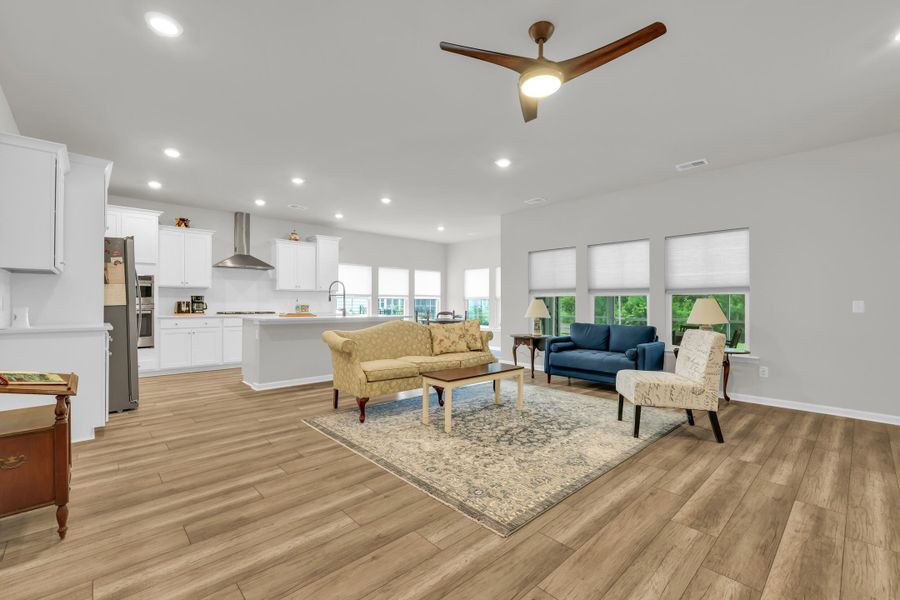 Furnished interior view inside a new home in , Summerville (Image 30).