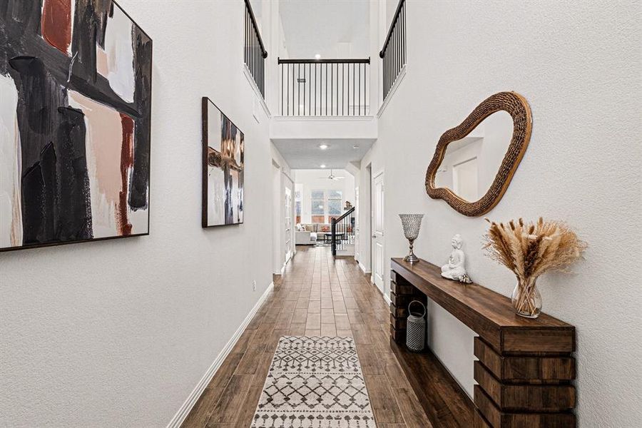 Furnished interior view inside a new home in Wildflower Ranch, Fort Worth (Image 27).