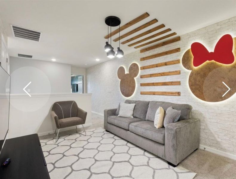 Furnished interior view inside a new home in Solara Resort, Kissimmee (Image 34).