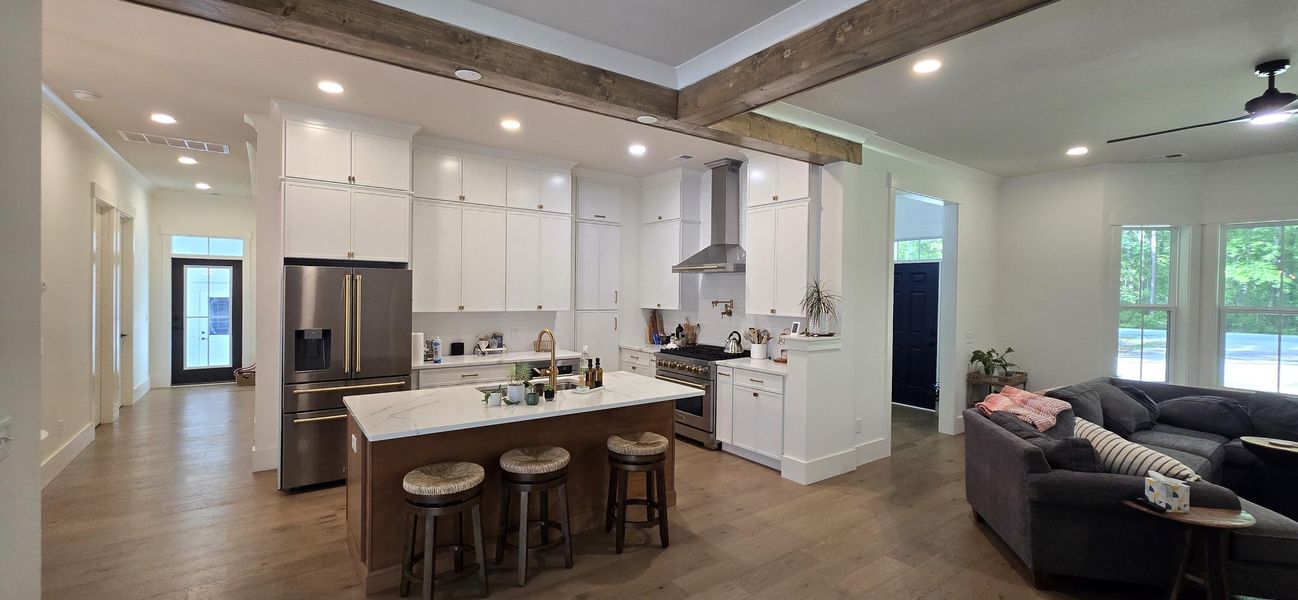 Furnished interior view inside a new home in , Seabrook (Image 9).
