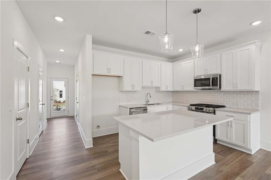 Furnished interior view inside a new home in Park Vue, Atlanta (Image 30).