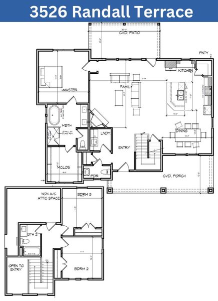 2D floor plan layout of this home in Heritage Towne, Midlothian, TX (Image 5). 2D floor plan layout of this home in Heritage Towne, Midlothian, TX (Image 5).