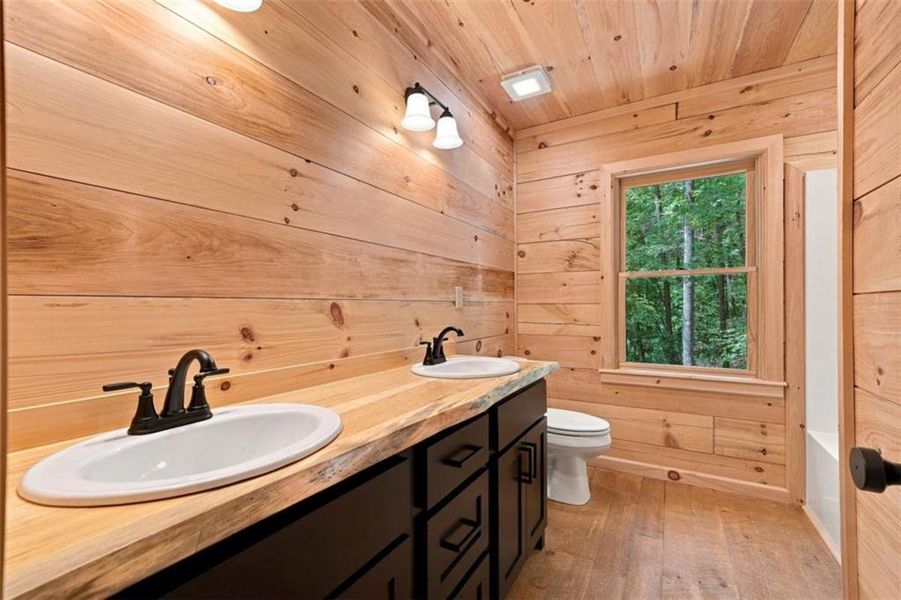 Furnished interior view inside a new home in , Cherry Log (Image 4).