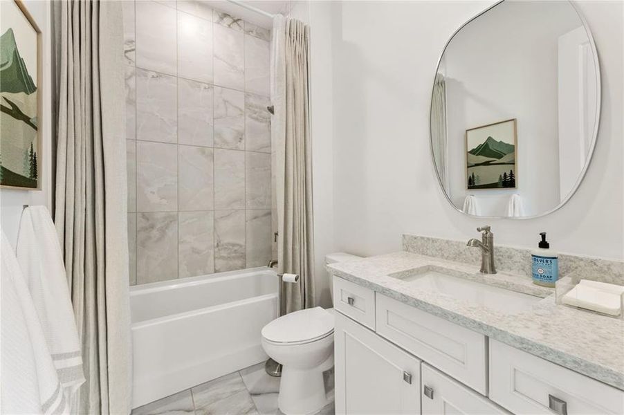 Furnished interior view inside a new home in Ashbury Commons, Powder Springs (Image 15). Furnished interior view inside a new home in Ashbury Commons, Powder Springs (Image 15).