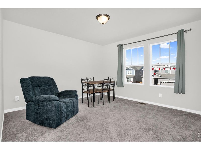 Furnished interior view inside a new home in Hidden Valley – Clover Collection, Severance (Image 29).
