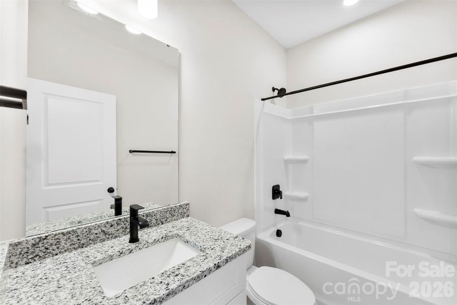 Furnished interior view inside a new home in , Hickory (Image 11).