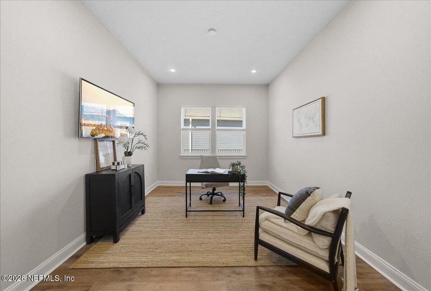 Furnished interior view inside a new home in , St. Johns (Image 47).