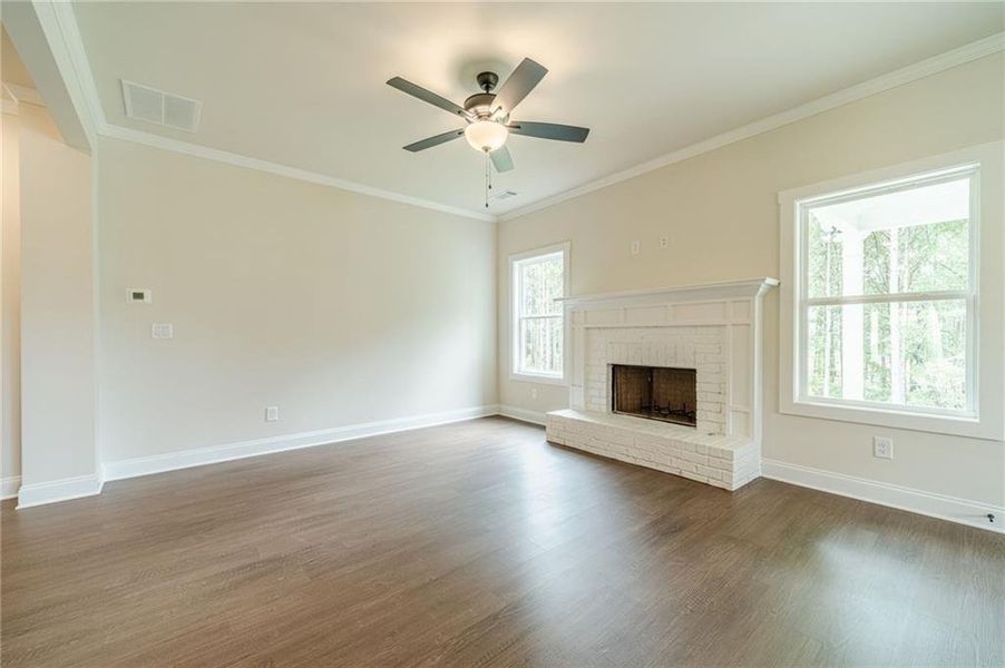 Spacious, unfurnished interior of a new home in , Covington (Image 17).