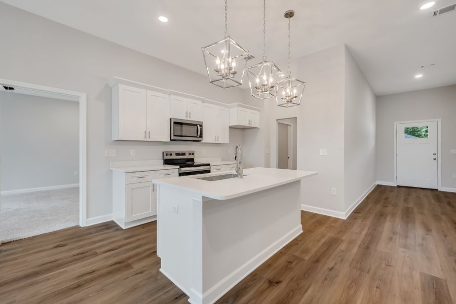 Furnished interior view inside a new home in , Crestview (Image 6).