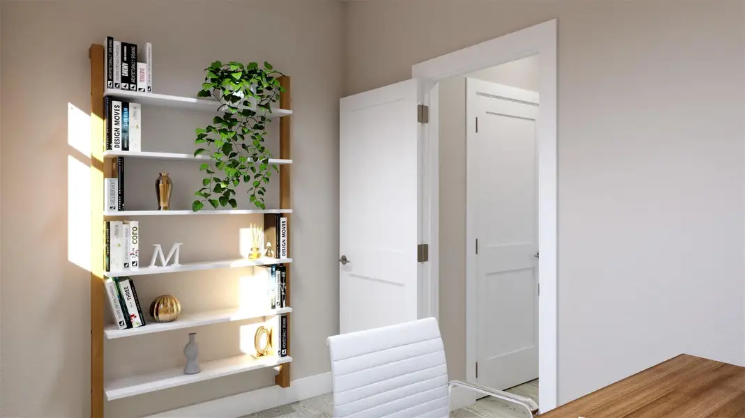 Furnished interior view inside a new home in Lariat, Liberty Hill (Image 2). Furnished interior view inside a new home in Lariat, Liberty Hill (Image 2).