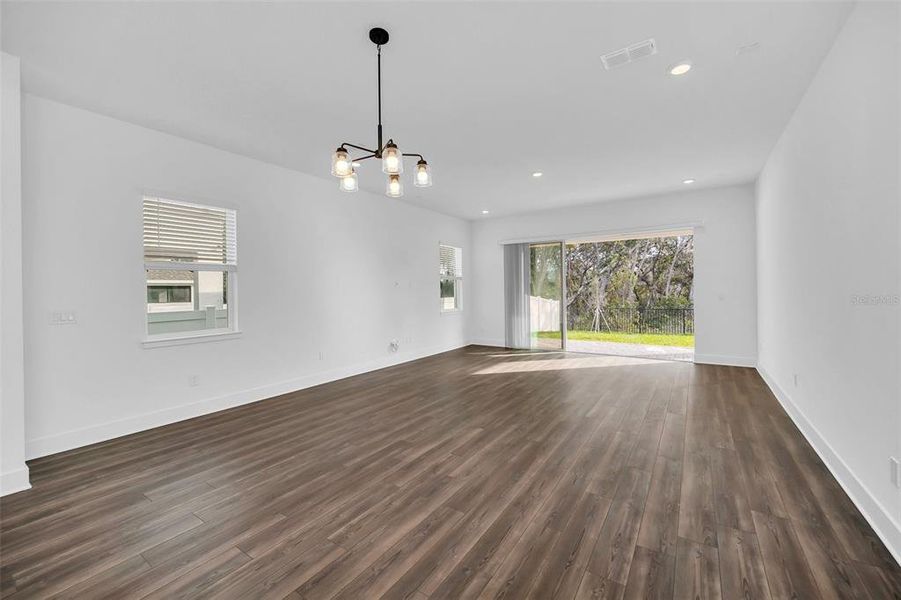 Family Room/Dining Room (representative photo)