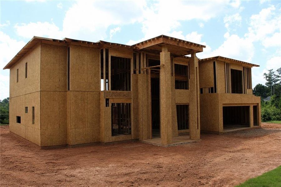 In-progress construction of a new home in , Lawrenceville, GA (Image 13).