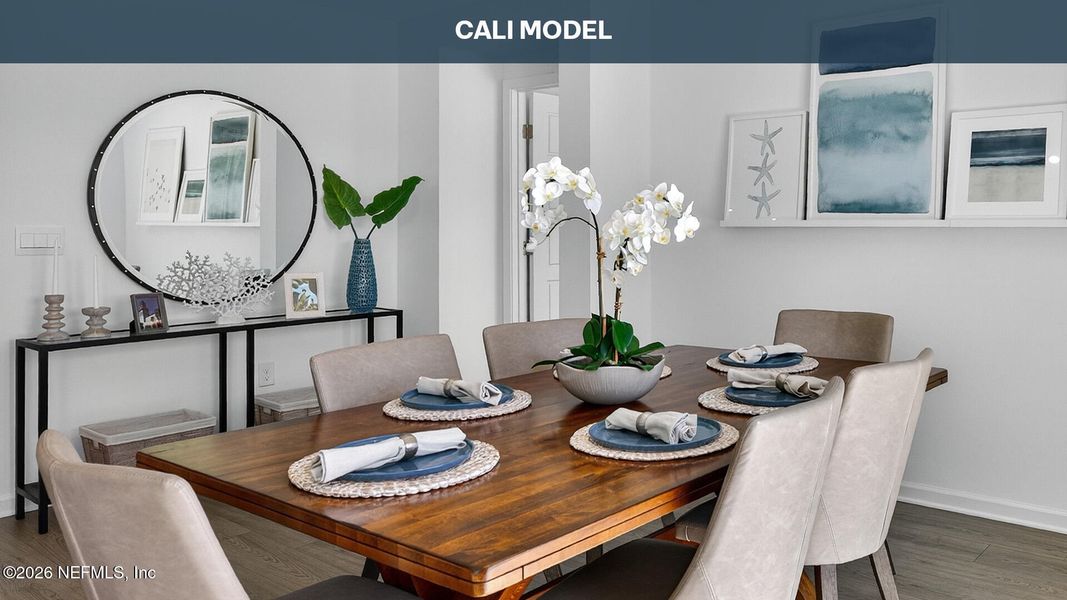 Furnished interior view inside a new home in , Palm Coast (Image 5).