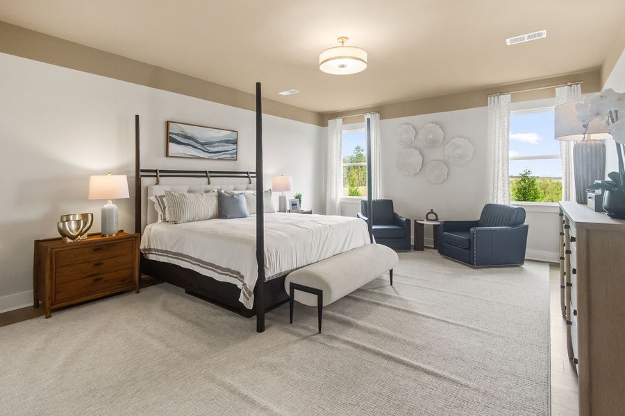 Furnished interior view inside a new home in Parkers Summit, Greer (Image 25).