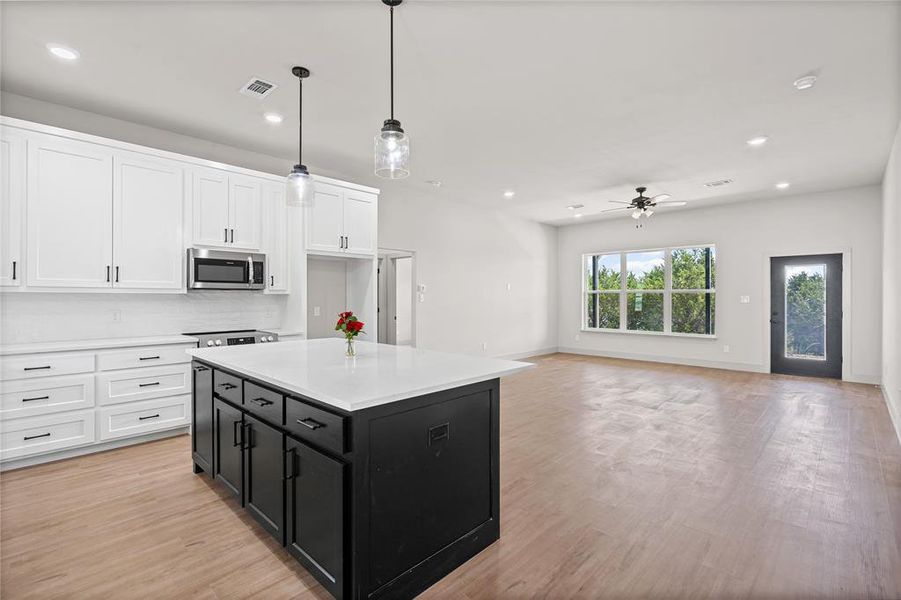 Furnished interior view inside a new home in , Springtown (Image 7). Furnished interior view inside a new home in , Springtown (Image 7).