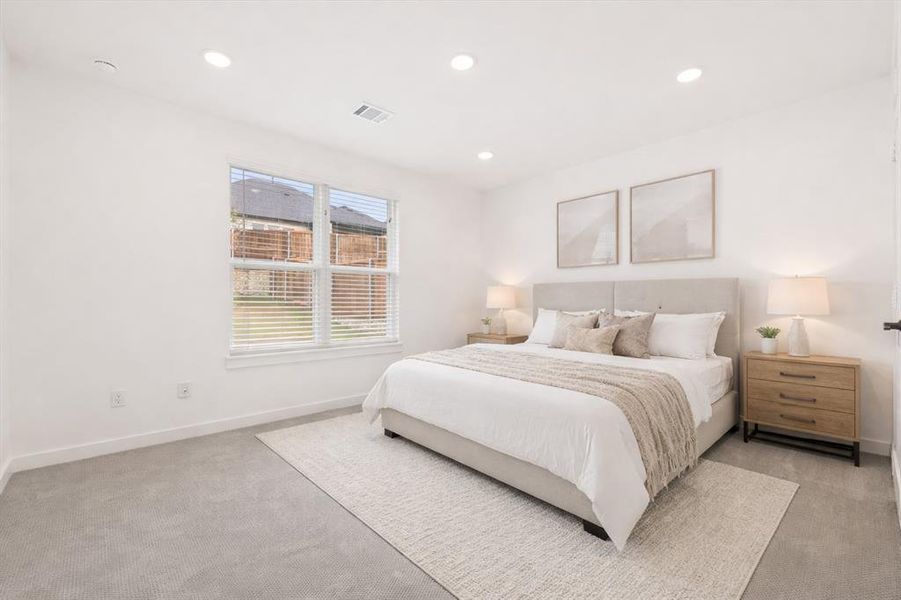 Furnished interior view inside a new home in Talon Hills, Saginaw (Image 14).