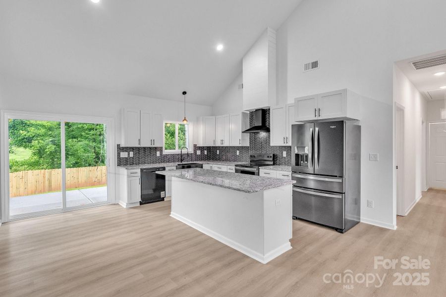 Furnished interior view inside a new home in , Cherryville (Image 7).