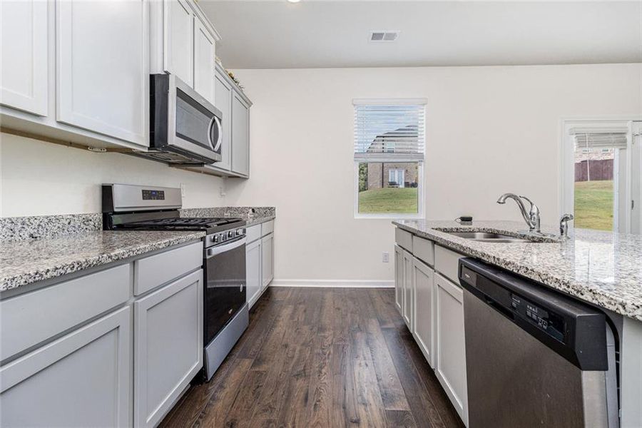 Furnished interior view inside a new home in Broder Farm, Stockbridge (Image 24).