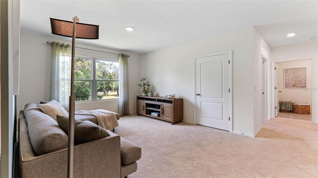 Furnished interior view inside a new home in Oak Leaf Preserve, New Smyrna Beach (Image 21).