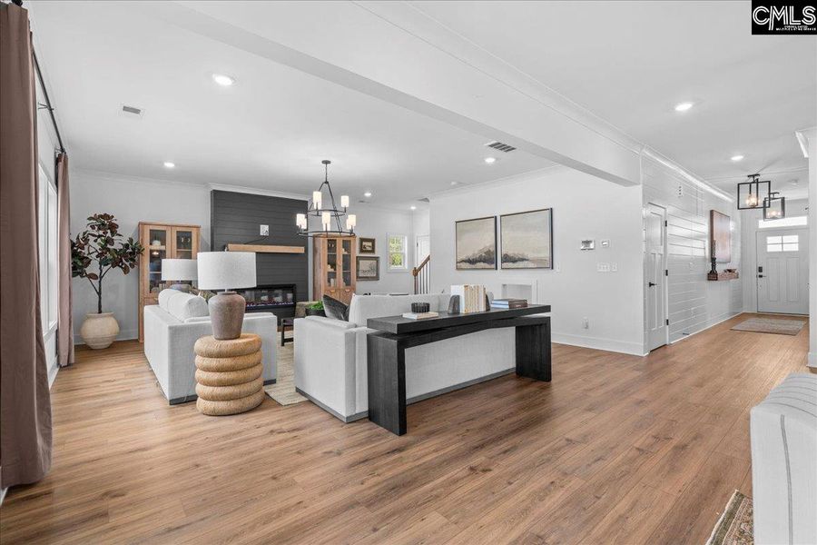 Furnished interior view inside a new home in Boykin Hills, Chapin (Image 6).