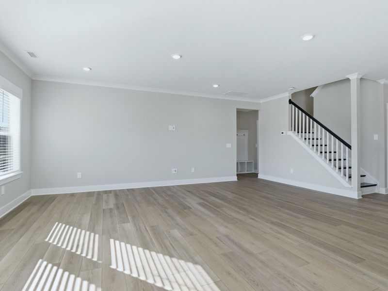 Spacious, unfurnished interior of a new home in Watkins Glen, Raleigh (Image 14).