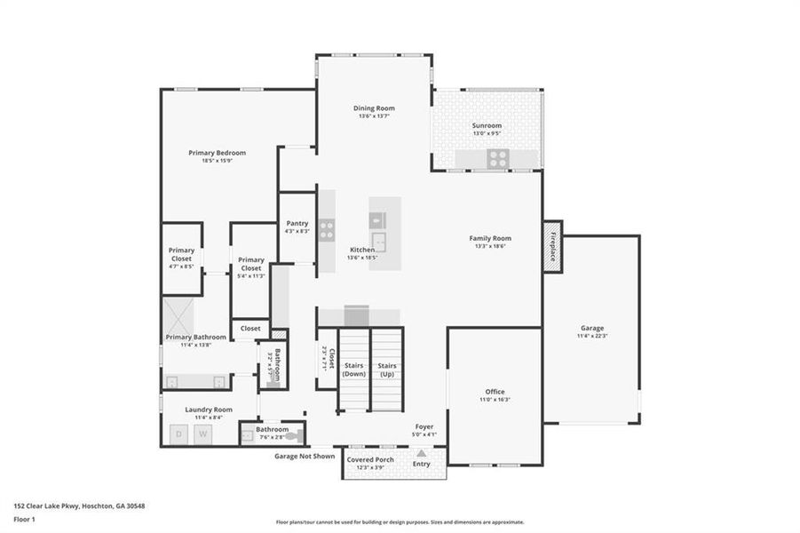 2D floor plan layout of this home in Twin Lakes, Hoschton, GA (Image 4). 2D floor plan layout of this home in Twin Lakes, Hoschton, GA (Image 4).
