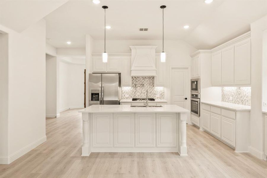 Furnished interior view inside a new home in West Crossing, Anna (Image 4). Furnished interior view inside a new home in West Crossing, Anna (Image 4).