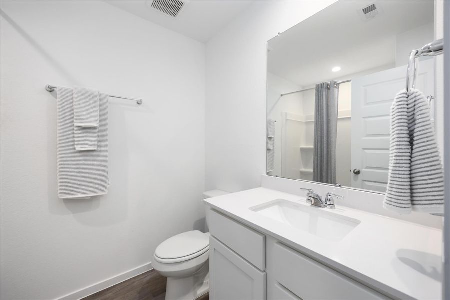 Furnished interior view inside a new home in Legacy Village, Houston (Image 11).