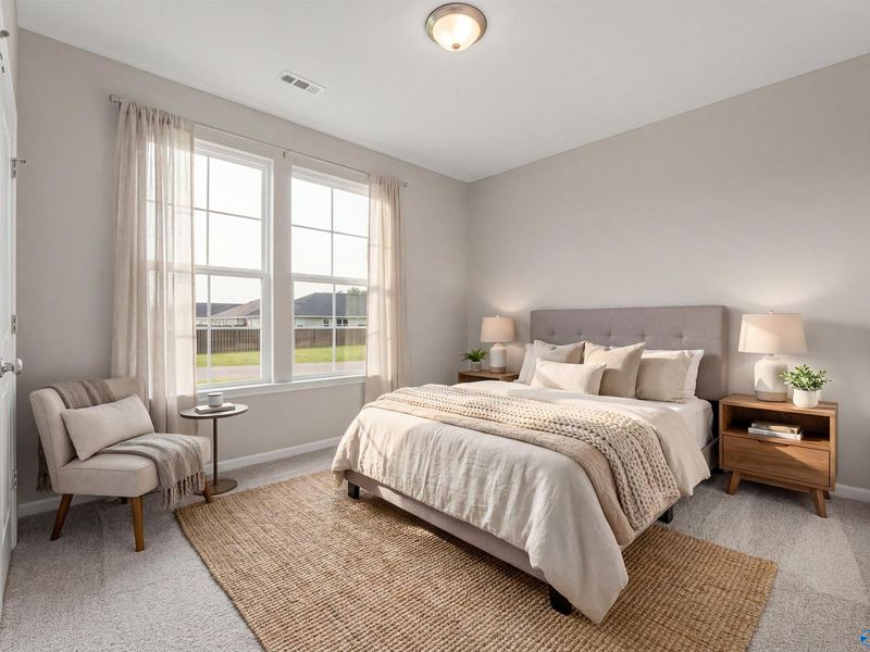 Furnished interior view inside a new home in Bailey Park, Fayetteville (Image 6).