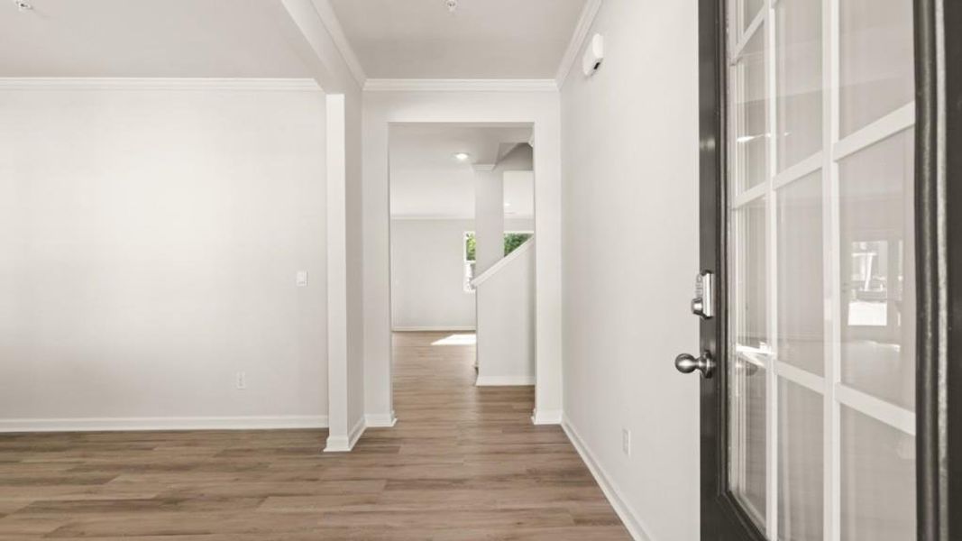 Spacious, unfurnished interior of a new home in Creekview, Atlanta (Image 20). Spacious, unfurnished interior of a new home in Creekview, Atlanta (Image 20).