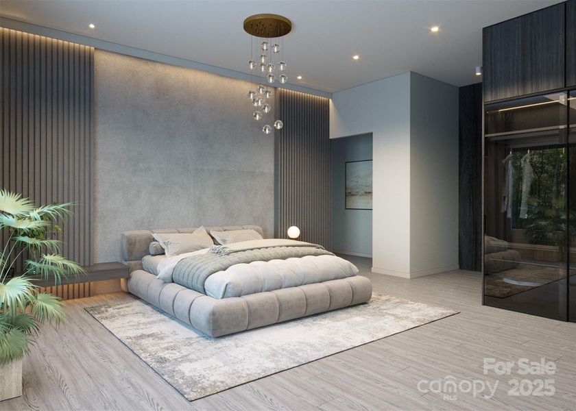 Furnished interior view inside a new home in , Arden (Image 13).