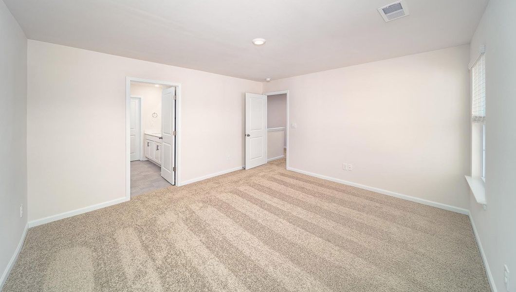 Representative unfurnished interior of a home built from the TAYLOR by D.R. Horton in Gibson Grove, Laurens (Image 16).