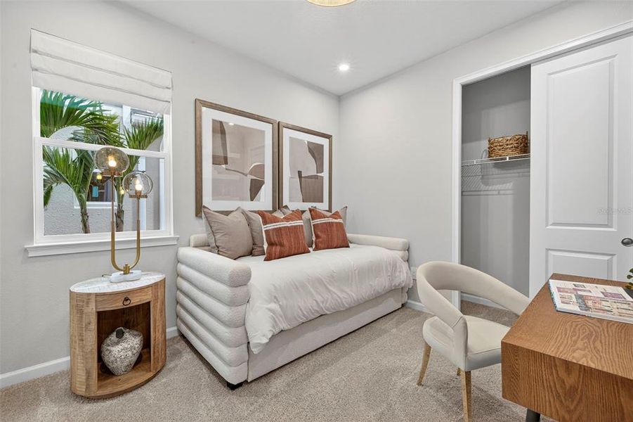 Furnished interior view inside a new home in Crosswind Ranch, Parrish (Image 16).