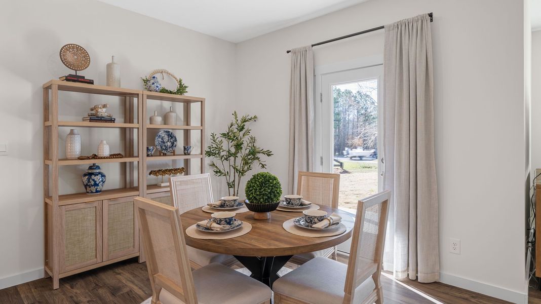Furnished interior view inside a new home in The Cove at Thrasher Landing, Hixson (Image 22).