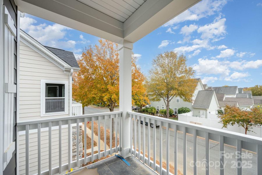 small balcony off Primary small balcony off Primary