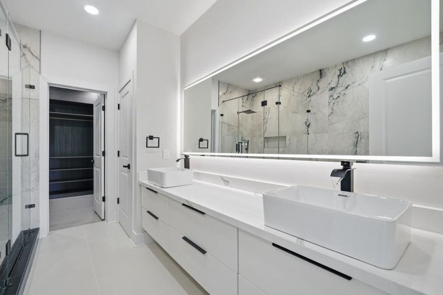 Furnished interior view inside a new home in , Decatur (Image 30).