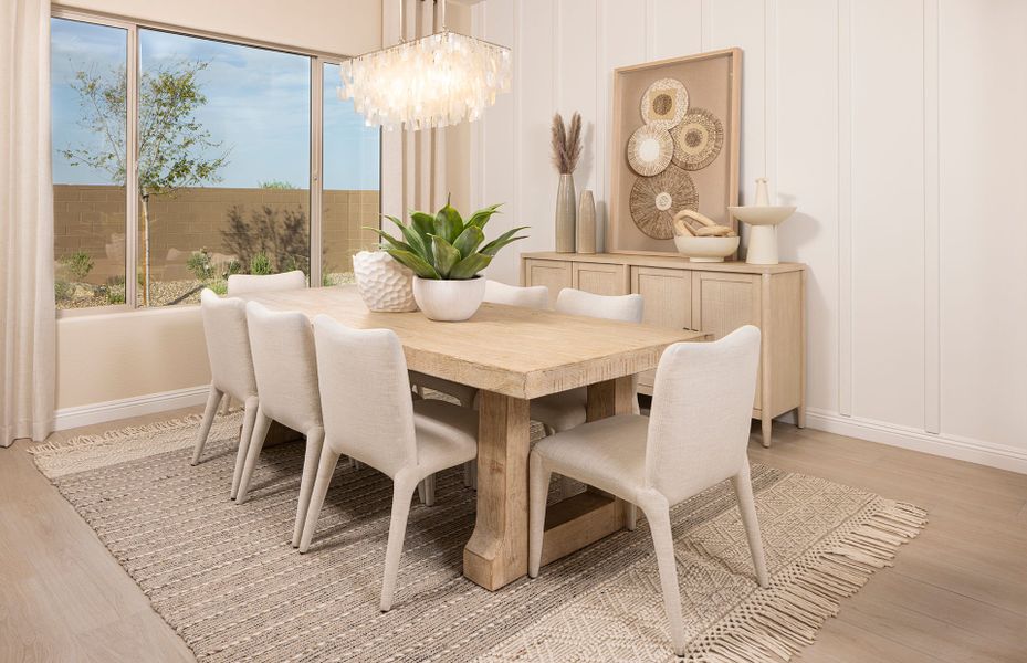Representative furnished interior of a home built from the Catalina by Pulte Homes in Artisan at Asante, Surprise (Image 13).