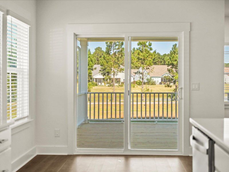 Spacious, unfurnished interior of a new home in The Coves at Lakes of Cane Bay, Summerville (Image 17). Spacious, unfurnished interior of a new home in The Coves at Lakes of Cane Bay, Summerville (Image 17).