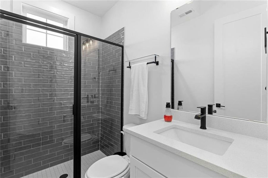 Furnished interior view inside a new home in , Marietta (Image 18).