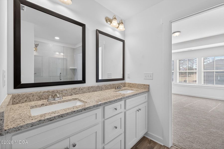 Furnished interior view inside a new home in Langston Place, Perry (Image 15).