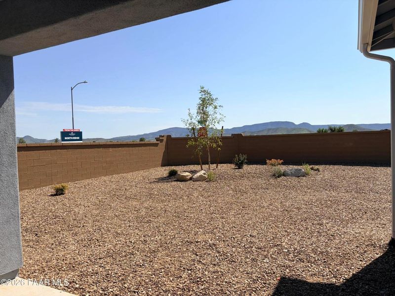 Exterior details and patio area of a home in North Ridge at Pronghorn Ranch, Prescott Valley (Image 22).