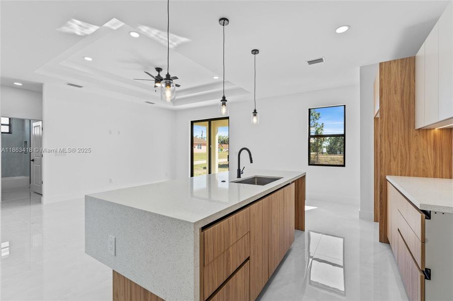 Furnished interior view inside a new home in , Lehigh Acres (Image 9).