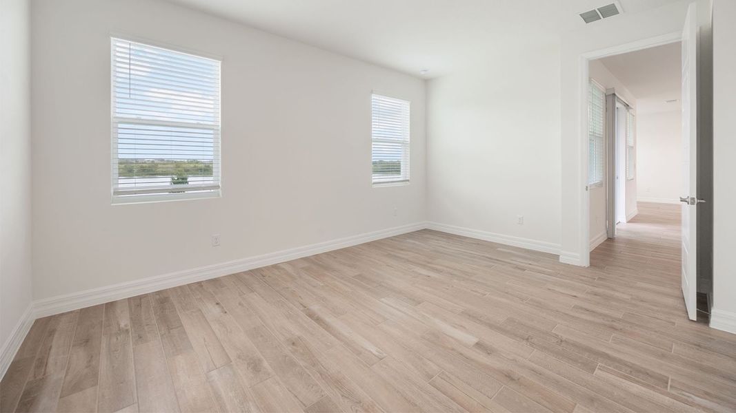 Representative unfurnished interior of a home built from the MADISON by D.R. Horton in Lakes of Mount Dora, Mount Dora (Image 29). Representative unfurnished interior of a home built from the MADISON by D.R. Horton in Lakes of Mount Dora, Mount Dora (Image 29).