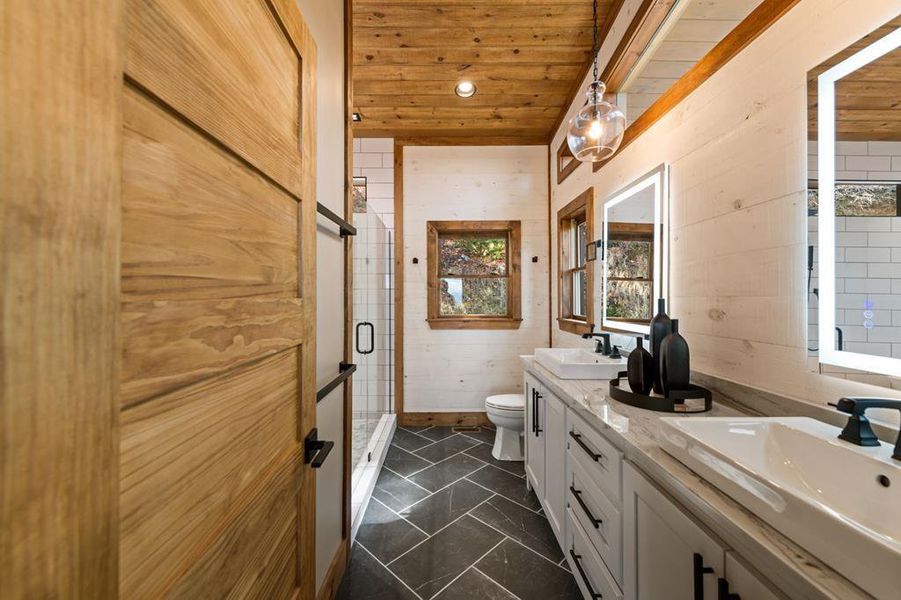 Furnished interior view inside a new home in , Blue Ridge (Image 15).