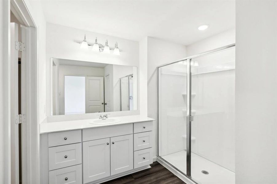 Furnished interior view inside a new home in Broadmoor Village, Cedar Hill (Image 13).